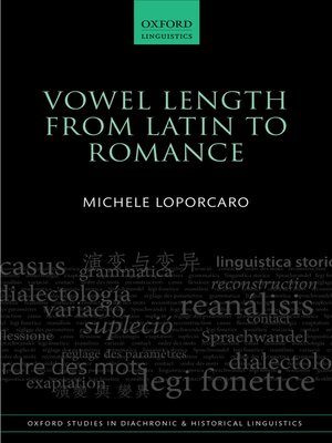 cover image of Vowel Length From Latin to Romance
